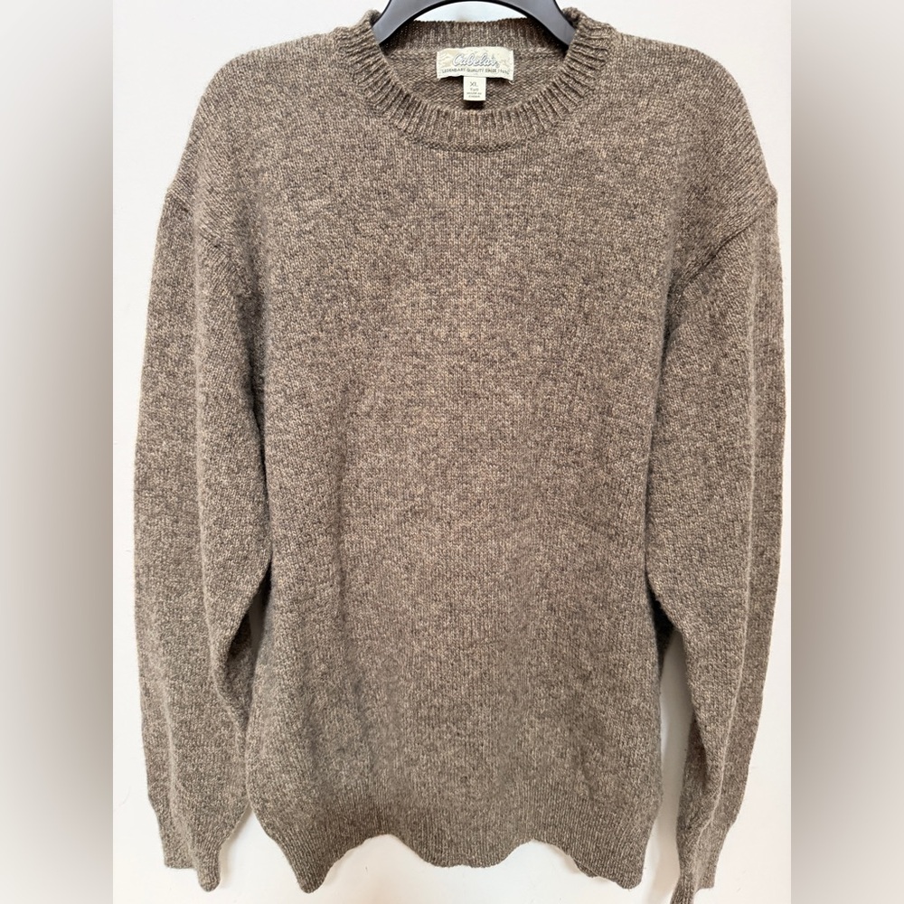 Cabela's 70s Vintage tall men’s wool sweater size XL